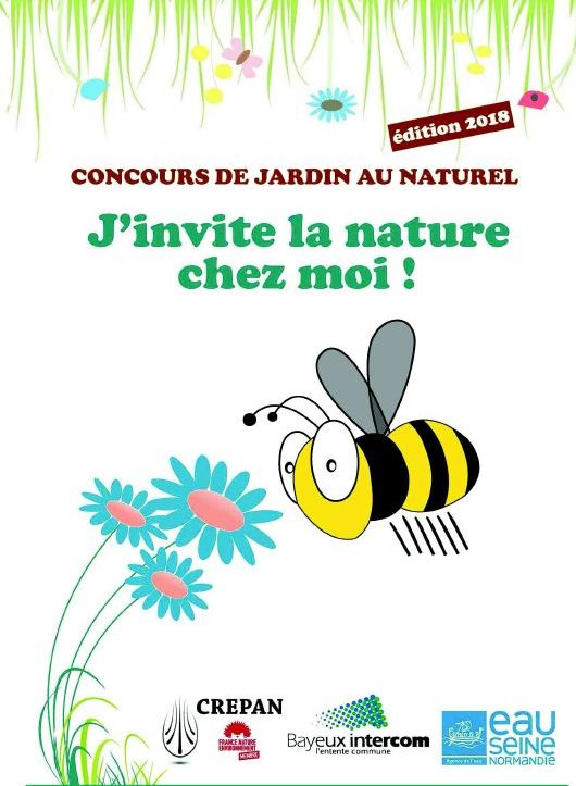 affiche concours de jardin au naturel
